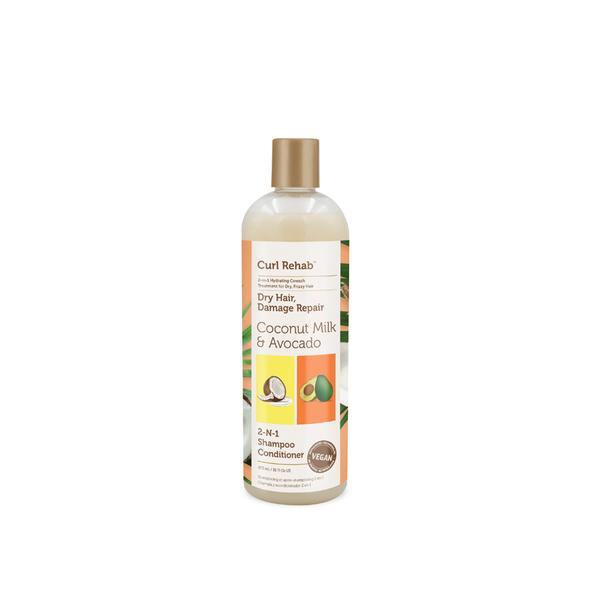 Sampon 2-in-1 pentru parul cret - curl rehab, 473ml