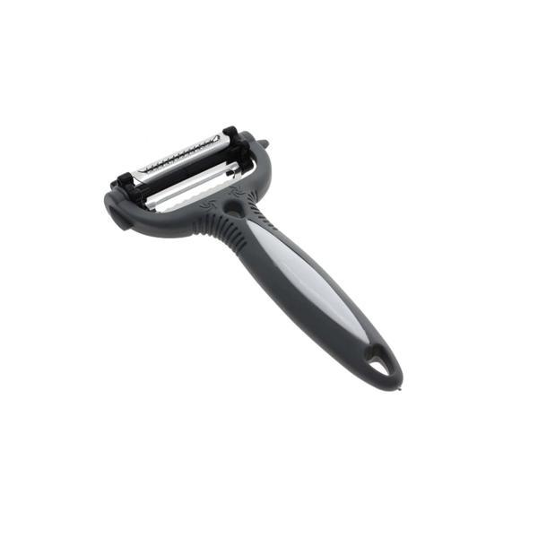 Cutit Legume si Fructe 3 in 1 cu Capat Rotativ Curata, Feliaza si Decojeste G Glixicom®