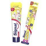 Set de îngrijire dentara pentru copii Pasta de dinti 50 ml + periută de dinti Ultra Soft, Connie signal, 2-6 ani