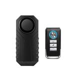 Alarma anti furt pentru biciclete si motociclete, sensor de vibratii, impermeabila, cu telecomanda, Aexya, Negru