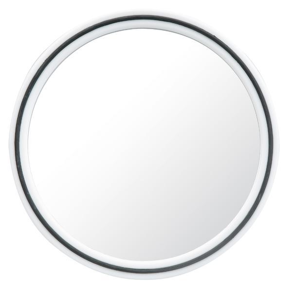 Oglinda profesionala pentru salon/coafor/barber/frizerie/cosmetica culoare Alb Accesorii