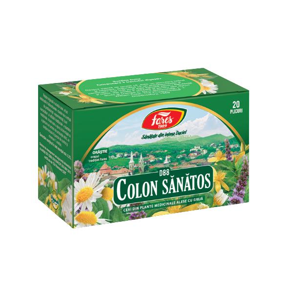 Ceai Colon Sanatos D88 Fares, 30 g