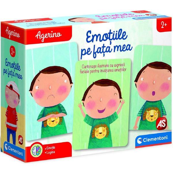 Joc educativ agerino - emotiile pe fata mea