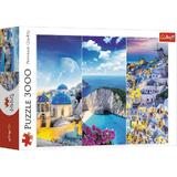 Puzzle 3000 trefl vacanta in grecia