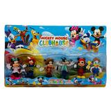 Set 6 Figurine, Clubul lui Mickey Mouse, multicolor, Shop Like A Pro®, 6 cm