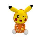 Jucarie de plus Pokemon Pikachu 25 cm, portocaliu