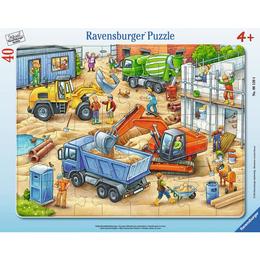 Puzzle utilaje, 40 piese - Ravensburger