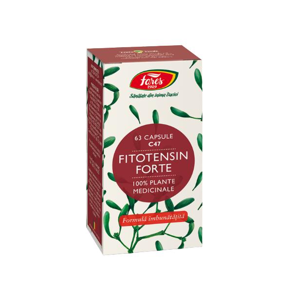 Fitotensin Forte C47 Fares, 63 capsule