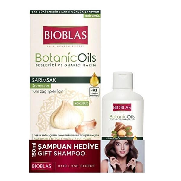 Set cadou Sampon Bioblas cu extract de usturoi 360 ml + Sampon cu ulei de argan 150 ml cadou Bioblas imagine noua