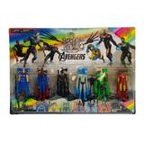 Set 6 figurine Siren Head, Avengers din PVC, Shop Like A Pro®, 8 cm, Multicolor