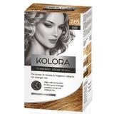Vopsea Crema Permanenta - Kolora Permanent Color Cream, nuanta 7.65 Almond Blonde, 120 ml