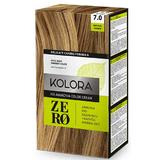 Vopsea Crema Demi-permanenta - Kolora Zero No Ammonia Color Cream, nuanta 7.0 Natural Blonde, 120 ml