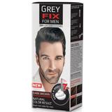 Vopsea de Par pentru Barbati - Grey Fix for Men, nuanta Dark Brown, 80 ml