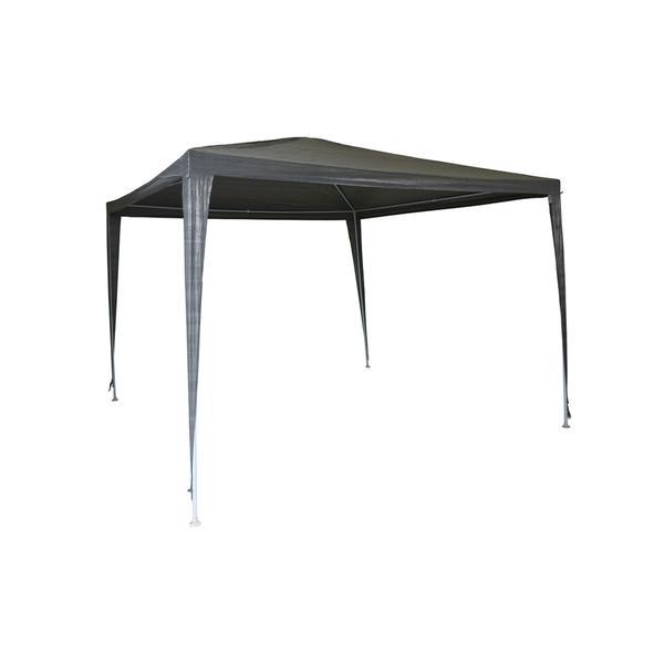 Cort petrecere, poliester, 300 x 300 cm , gri