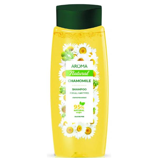 Sampon cu musetel pentru toate tipurile de par - aroma natural chamomile shampoo for all hair types, 400 ml