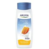 Sampon cu Miere si Lapte pentru Par Subtire - Aroma Fresh Milk Honey Thin & Weak Hair Shampoo, 400 ml