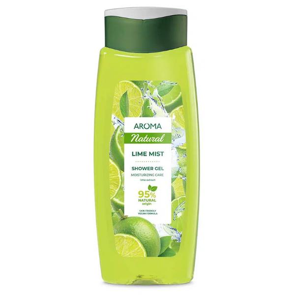 Gel de Dus cu Aroma de Lamaie Verde – Aroma Natural Lime Mist Shower Gel, 400 ml Aroma imagine noua