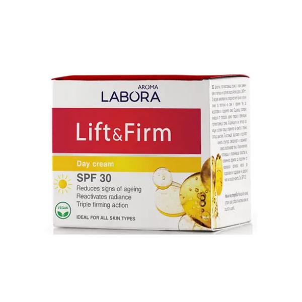 Crema de Zi cu pentru Fermitate cu Protectie Solara SPF30 – Aroma Labora Lift & Firm Day Cream SPF30, 50 ml Aroma