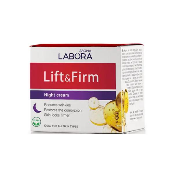 Crema de Noapte pentru Fermitate – Aroma Labora Lift & Firm Night Cream, 50 ml Aroma
