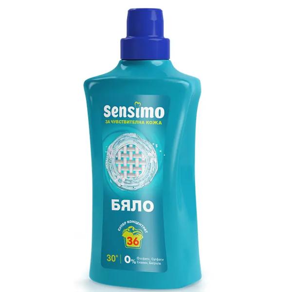 Detergent lichid pentru rufe albe - aroma sensimo white, 900 ml