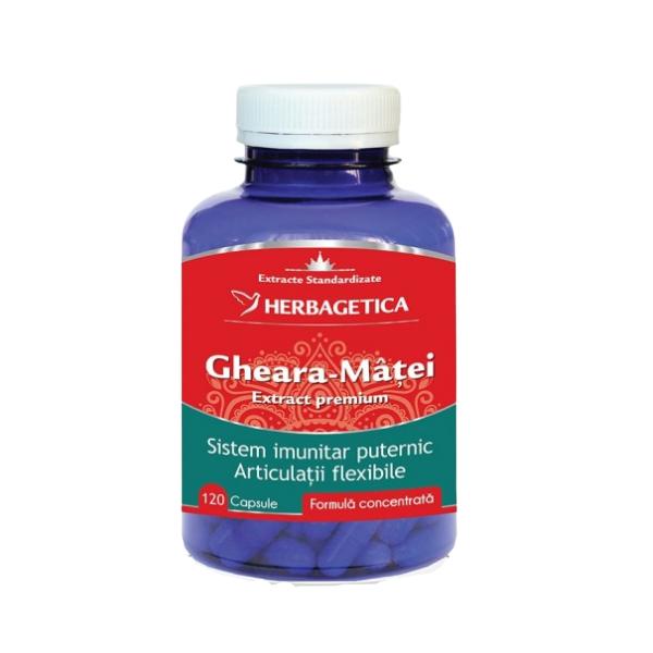 Gheara-Matei Extract Premium Herbagetica, 120 capsule