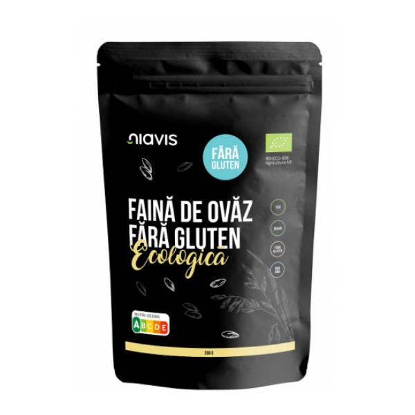 Faina de Ovaz fara Gluten Ecologica Niavis, 250g