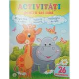 Activitati pentru cei mici. Girafa. 26 autocolante, editura Pegas