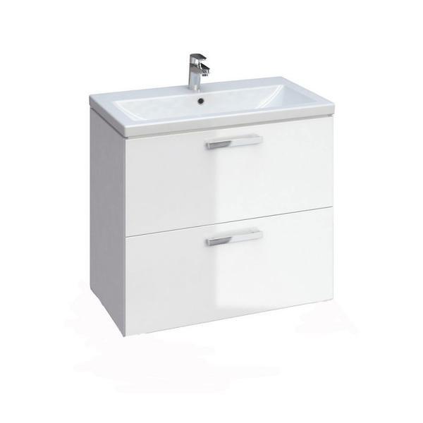 Baza si lavoar csa531 sertare, alb, 80x45x69.5 cm