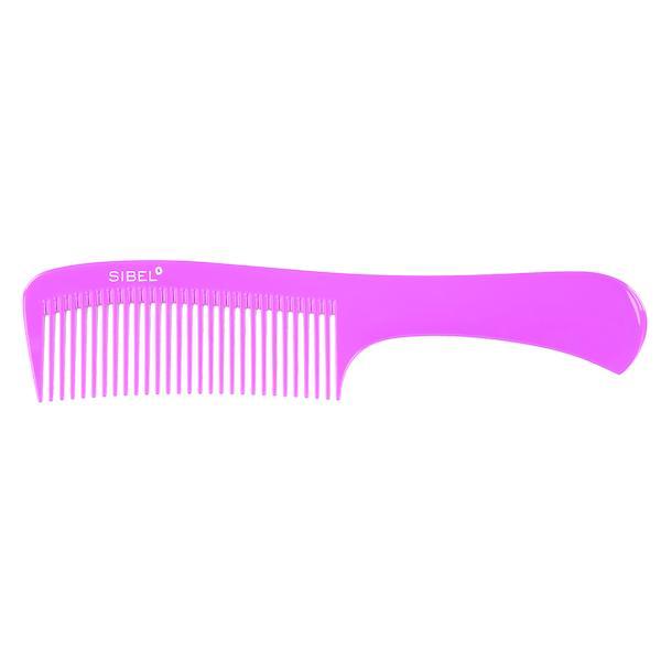 Pieptene profesional tehnic Lat pentru frizeri, barber, salon, coafor, culoare Roz BARBER