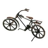 Bicicleta decorativa EasyRide retro, macheta metal, aramiu