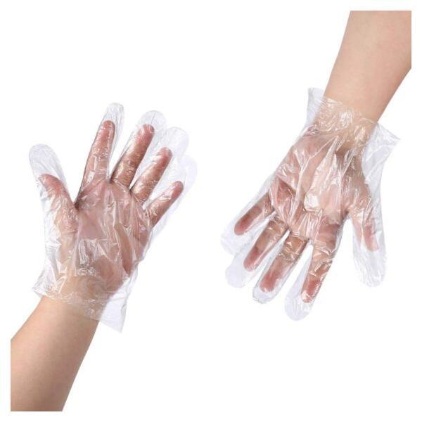 Manusi Plastic, Marime Standard, Hdpe, pachet 100 buc 100 imagine noua