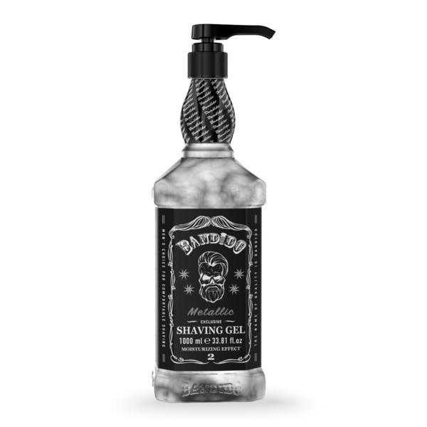 Gel de ras Metallic Exclusive Bandido, 1000ml 1000ML