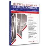 Revista romana de drept comercial Nr.1/2022, editura Universul Juridic