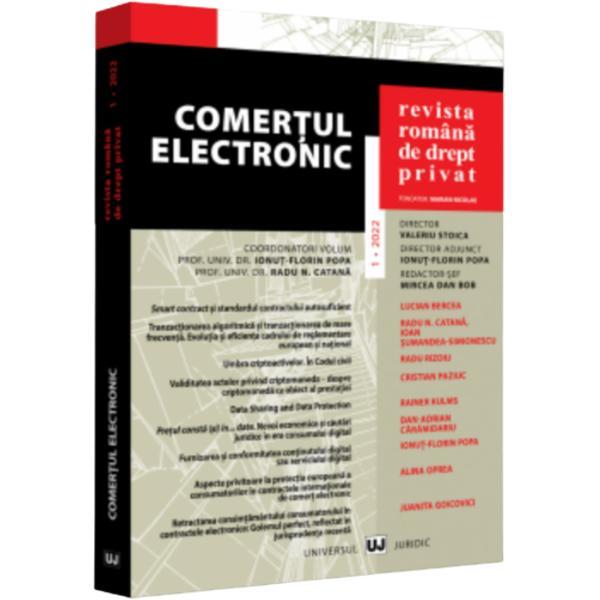 Revista romana de drept privat nr.1/2022, editura universul juridic