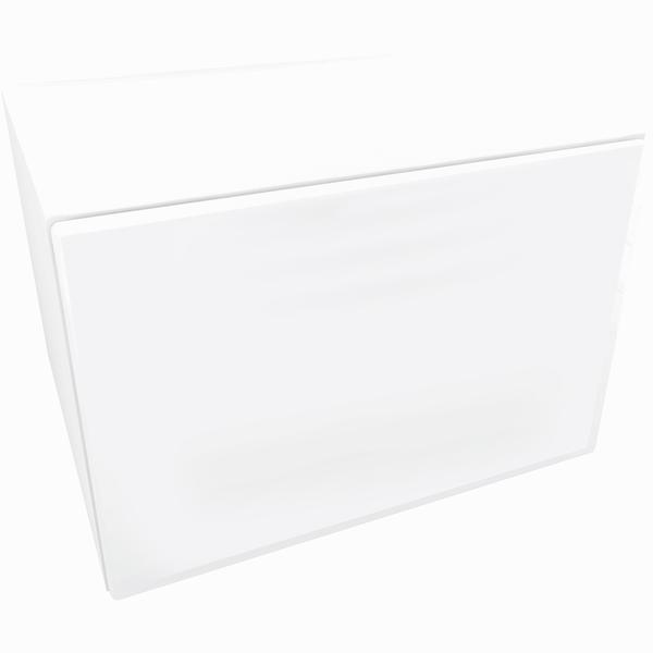 Armonia Comoda alba cu o usa "push"Mdf Alb mat
