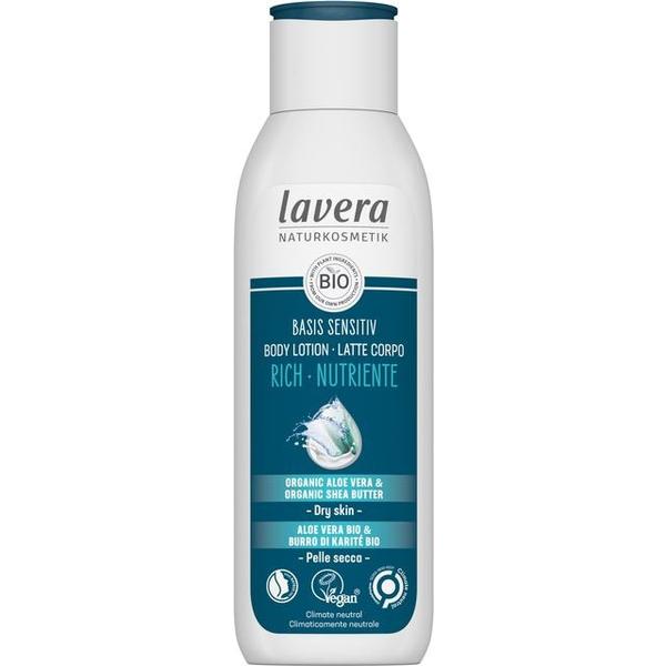 Lotiune de corp rich pentru piele uscata basis sensitiv lavera, 200ml