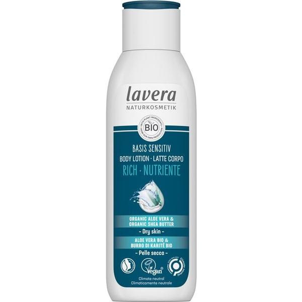 Lotiune de Corp Rich pentru Piele Uscata Basis Sensitiv Lavera, 200ml