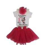 Set aniversar Minnie Mouse roz 1 anisor 