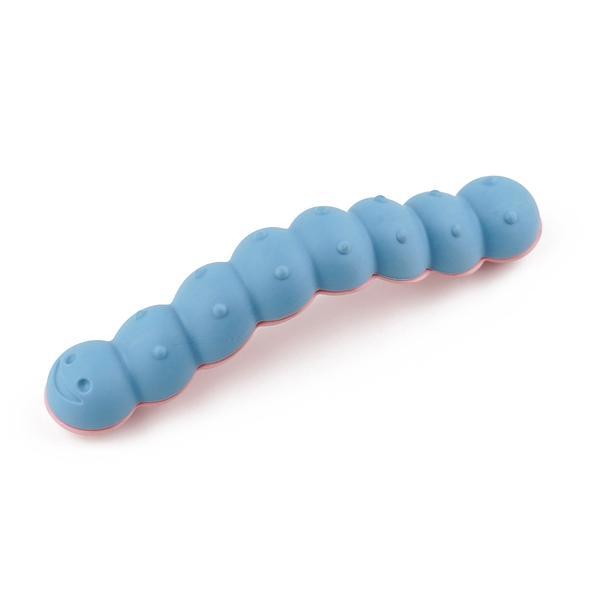 Maner pentru mobila copii Joy Omida, finisaj bleu cu burtica roz CB, 128 mm