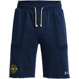 Pantaloni scurti barbati Under Armour Project Rock Heavyweight Terry Shorts 1370454-408, L, Albastru