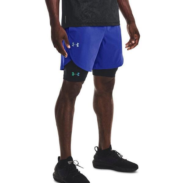 Pantaloni scurti barbati under armour stretch woven 1351667-400, s, albastru