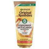 Balsam Reparator Fara Clatire cu Miere pentru Par Deteriorat - Garnier Original Remedies Acondicionador Sin Aclarado Reparador, 200 ml