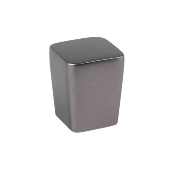 Buton pentru mobila Leta, finisaj negru gun metal CB, 25 mm