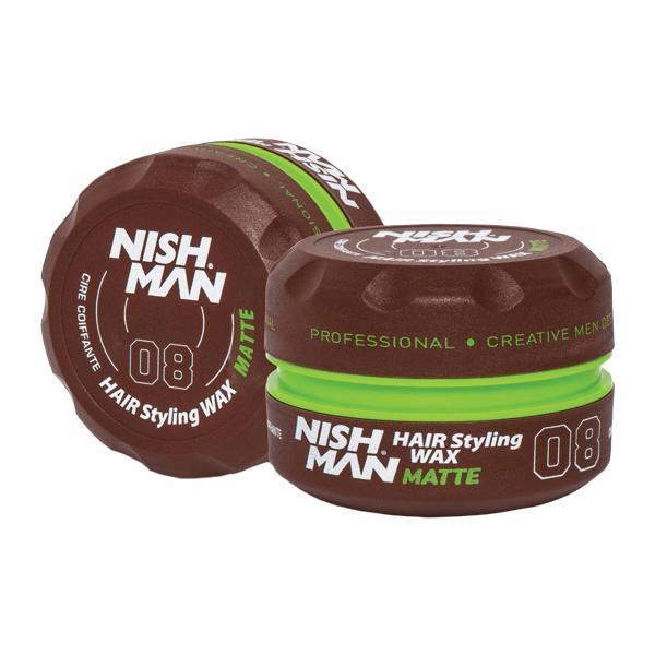 Ceara de par mata profesionala 08, nishman, matte finish, 100 ml