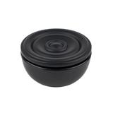 Buton pentru mobila Snail, finisaj negru mat CB, Ø:50 mm