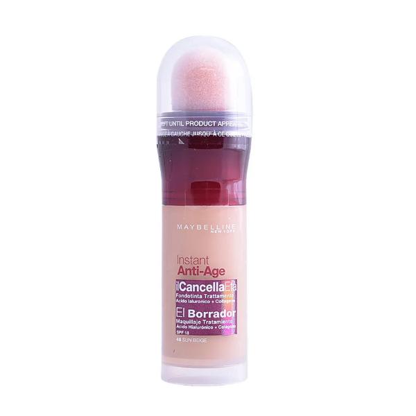 Fond de ten si corector - mybelline new york instant anti-age el borrador, nuanta 48 sun beige, 20ml