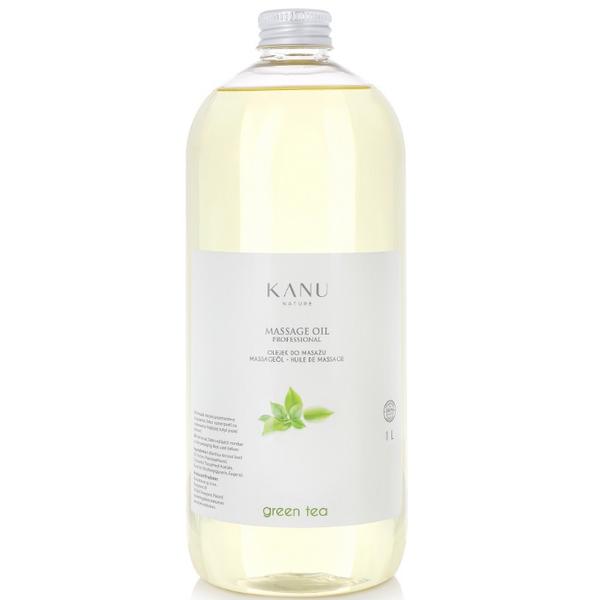 Ulei de Masaj Profesional cu Ceai Verde – KANU Nature Massage Oil Professional Green Tea, 1000 ml