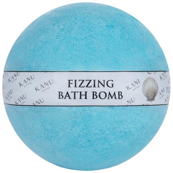 Bila Spumanta de Baie cu Parfum Marin - KANU Nature Fizzing Bath Bomb, 160 g