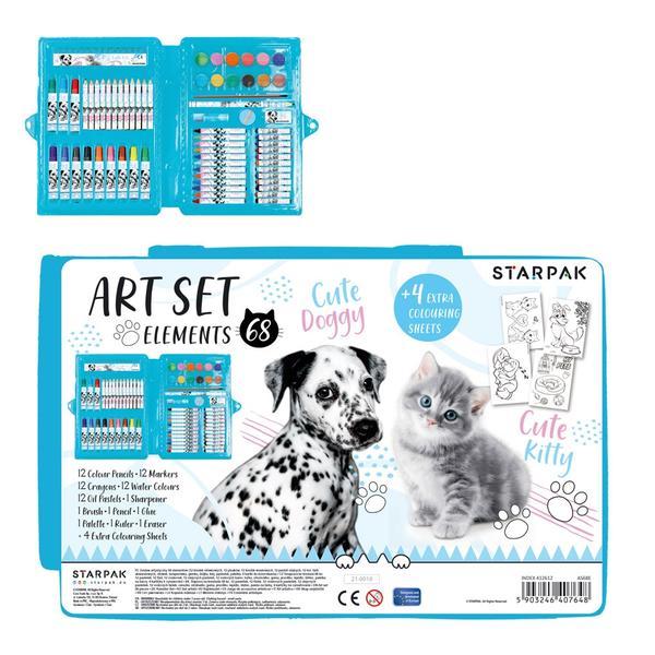 Trusa desen Star, 68 piese, 7Toys