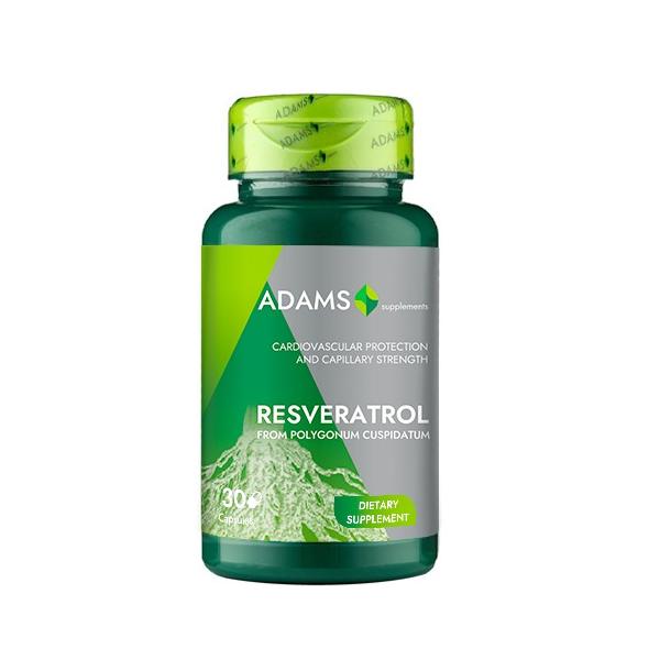 Resveratrol 50mg Adams Supplements, 30 capsule